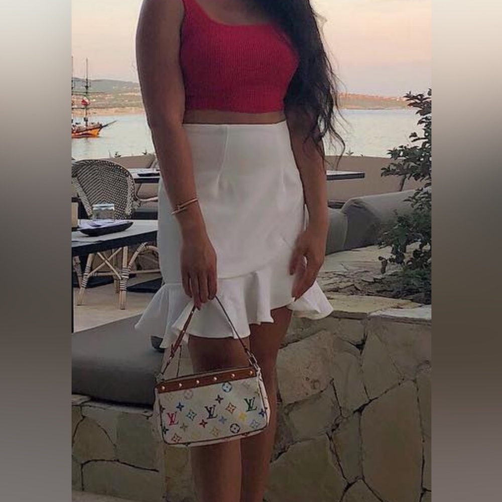 White Fox Boutique White Skirt